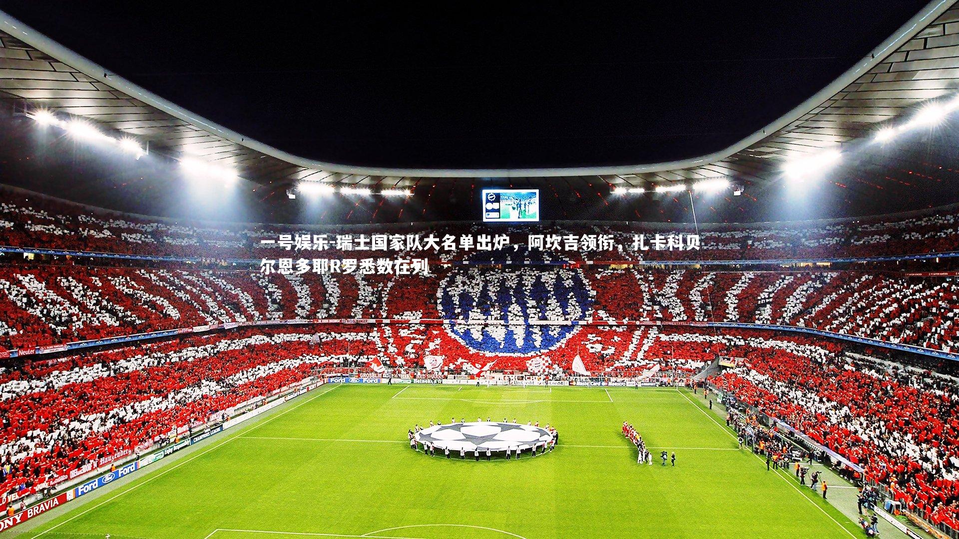 瑞士国家队大名单出炉，阿坎吉领衔，扎卡科贝尔恩多耶R罗悉数在列